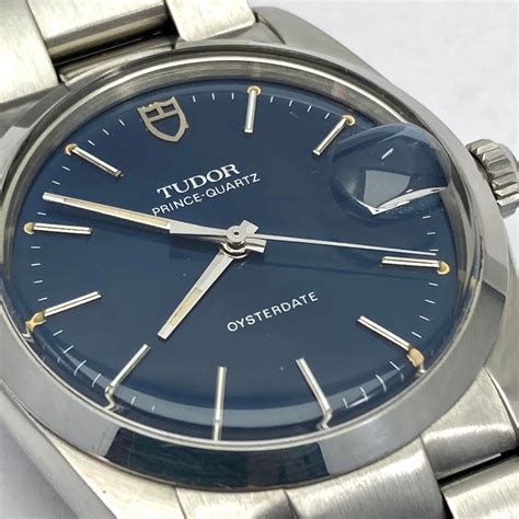 tudor oysterdate blue dial|tudor prince oysterdate.